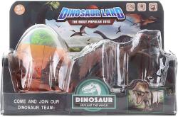 Dinosaurus set pravěký ještěr s vejcem s překvapením 8 druhů plast