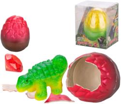 Dinosaurus ve vejci ve vodě líhnoucí a rostoucí s drahokamem 2 barvy Dinosaurus ve vejci ve vodě líhnoucí a rostoucí s drahokamem 2 barvy