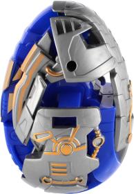 Dinosaurus zvířátko / robot skládací 11cm vejce s přeměnou 4 barvy plast