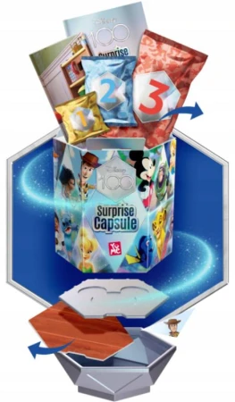 DISNEY Figurka sběratelská set s doplňky s překvapením různé druhy v kapsli