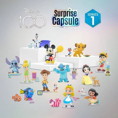 DISNEY Figurka sběratelská set s doplňky s překvapením různé druhy v kapsli