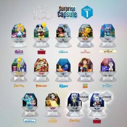 DISNEY Figurka sběratelská set s doplňky s překvapením různé druhy v kapsli