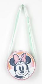 Kabelka dětská Disney Minnie Mouse taštička kulatá přes rameno na zip