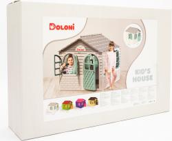 Doloni Dětský domeček žluto-zelený