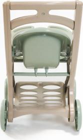 Doloni Kočárek pro panenky Lounge Eco line zelenobéžový