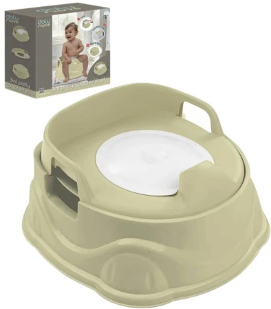 DOLU Nočník / sedátko na WC / baby stolička 3v1 světle zelená DOLU Nočník / sedátko na WC / baby stolička 3v1 světle zelená