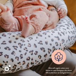 Doomoo Buddy multifunkční kojící polštář LEOPARD CREAM