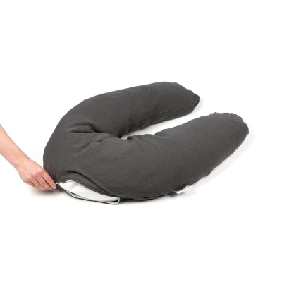 Doomoo Potah na multifunkční kojící polštář Comfybig Tetra Grey