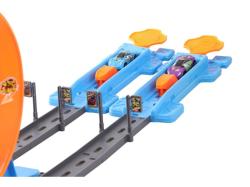 Dráha vystřelovací 36dílků + 4 kovová auta