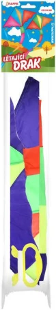 Drak létající nylonový 115x50cm rogalo 4 barvy