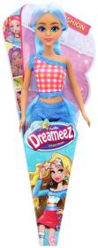 Dreameez mini panenka fashion dlouhé vlasy v kornoutku 4 druhy