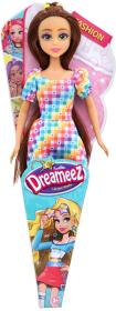 Dreameez mini panenka fashion dlouhé vlasy v kornoutku 4 druhy