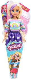 Dreameez mini panenka fashion dlouhé vlasy v kornoutku 4 druhy