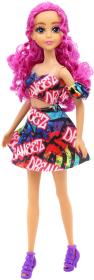 Dreameez mini panenka fashion dlouhé vlasy v kornoutku 4 druhy