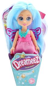 Dreameez mini panenka víla dlouhé vlasy v kornoutku 4 druhy