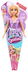 Dreameez panenka princezna dlouhé vlasy v kornoutku 4 druhy
