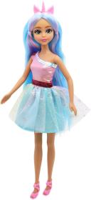 Dreameez panenka princezna dlouhé vlasy v kornoutku 4 druhy