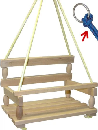 DŘEVO Houpačka dřevěná přírodní UNI 1011 (dřevěná hračka) DŘEVO Houpačka dřevěná přírodní UNI 1011 (dřevěná hračka)