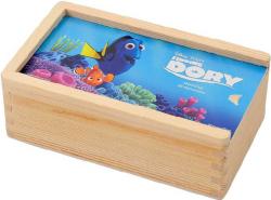 DŘEVO HRA Domino obrázkové Hledá se Dory (dřevěná hračka)