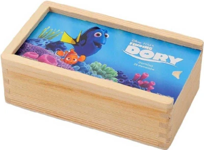 DŘEVO HRA Domino obrázkové Hledá se Dory (dřevěná hračka)