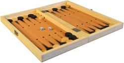 DŘEVO Hra Šachy Dáma Backgammon 30x30cm 3v1 (společenská hra)