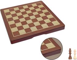 DŘEVO Hra Šachy magnetické 29cm (dřevěná hračka)