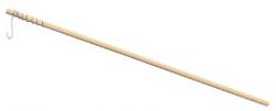 DŘEVO Hůlka dřevěný držák 60cm doplněk k lampionu