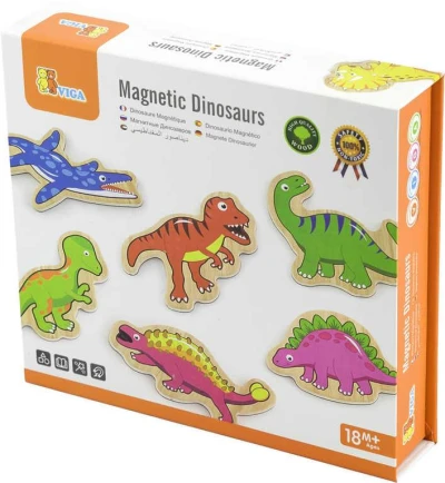 DŘEVO Magnetky dinosauři set 20ks v boxu (dřevěná hračka) DŘEVO Magnetky dinosauři set 20ks v boxu (dřevěná hračka)