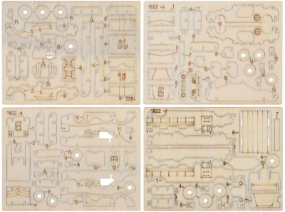 DŘEVO Stavebnice 3D auto set 4ks 2 druhy DŘEVENÉ HRAČKY