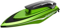 DRIVERO RC Loď zelený motorový člun na dálkové ovládání na baterie
