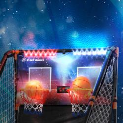 E-Jet Games Double Shot Basketball Arcade basketbalový koš s počítadlem