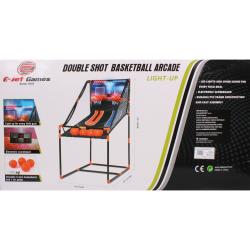 E-Jet Games Double Shot Basketball Arcade basketbalový koš s počítadlem