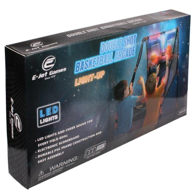 E-Jet Games Double Shot Basketball Arcade basketbalový koš s počítadlem