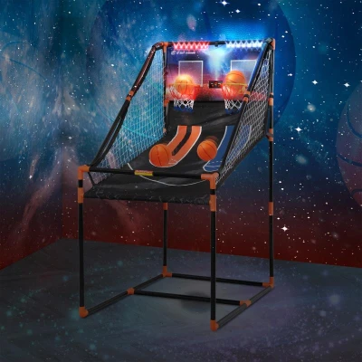 E-Jet Games Double Shot Basketball Arcade basketbalový koš s počítadlem