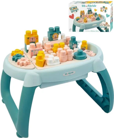 Ecoiffier Abrick baby stoleček herní set s kostičkami stavebnice 22 dílků Ecoiffier Abrick baby stoleček herní set s kostičkami stavebnice 22 dílků