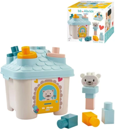 ECOIFFIER Abrick baby vkládací domeček vkládačka zvířátka 11 dílků ECOIFFIER Abrick baby vkládací domeček vkládačka zvířátka 11 dílků
