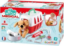 Ecoiffier Baby kufřík pro veterináře set přepravní box s pejskem a lékařskými nástroji