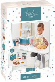 Ecoiffier Domácí spotřebiče velký dětský baby kuchyňský set 4ks v krabici 4v1