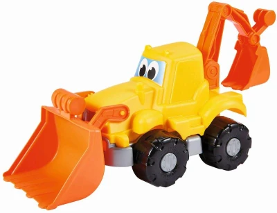 Ecoiffier Rypadlo baby funkční nakladač bagr 2 lžíce na písek Ecoiffier Rypadlo baby funkční nakladač bagr 2 lžíce na písek