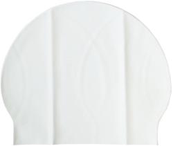 EFFEA Čepice plavecká koupací latexová do vody bílá