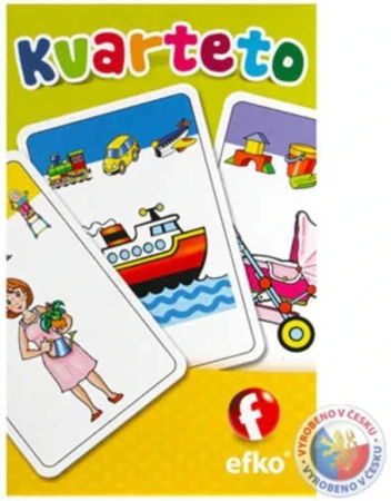 Efko BABY Kvarteto detská kartová hra Efko BABY Kvarteto detská kartová hra