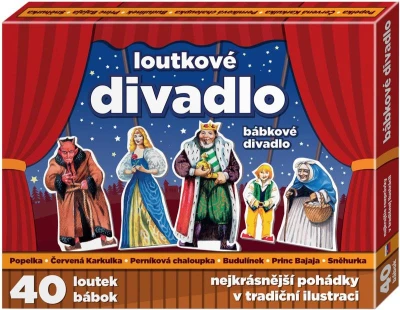 Efko Divadlo bábkové 40 postavičiek s doplnkami 7 rozprávok v krabičke Efko Divadlo bábkové 40 postavičiek s doplnkami 7 rozprávok v krabičke