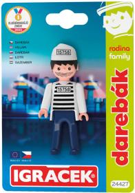 Efko IGRÁČEK MultiGO Darebák figurka kloubová na kartě