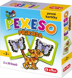 Efko Hra baby pexeso Příroda dopravní prostředky (společenská hra)