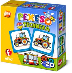 Efko Hra baby pexeso Technika dopravní prostředky (společenská hra)