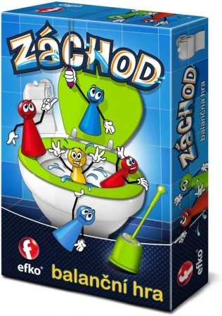 Efko Hra balanční Záchod (společenská hra)