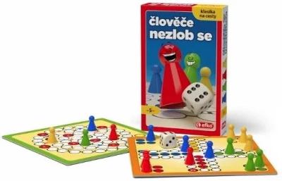 Efko Hra ČLOVEČE NEHNEVÁJ SA cestovná (spoločenská hra) Efko Hra ČLOVEČE NEHNEVÁJ SA cestovná (spoločenská hra)