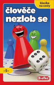 Efko Hra ČLOVĚČE NEZLOB SE cestovní (společenská hra)