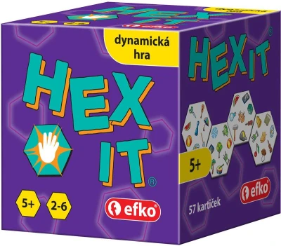 Efko Hra HEX IT postřehová 5v1 (společenská hra) Efko Hra HEX IT postřehová 5v1 (společenská hra)