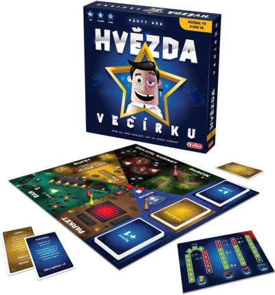 Efko HRA Hvězda večírku pro dospělé (společenská hra) Efko HRA Hvězda večírku pro dospělé (společenská hra)